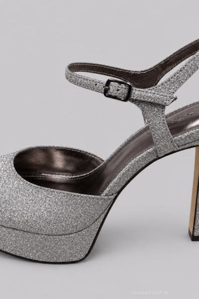 Women’s Poppy Platform Sandals - Silver - 7.5 - Sandal