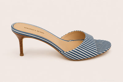 Women’s Tia Slide Sandals - Blue - 6 - Sandal