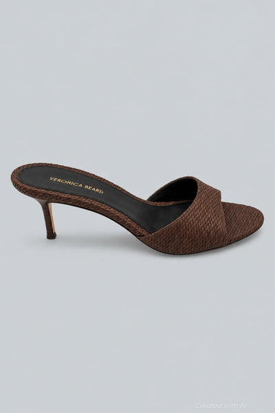 Women’s Tia Slide Sandals - Espresso - 7 - Loafers