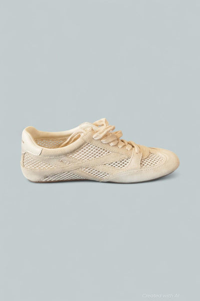 Women’s Tobi Lace-Up Shoes - New Ecru - 8 US - Sneaker