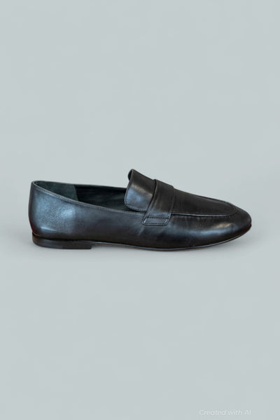 Women’s Tommy Loafer Flats - Black - 10 - Loafers