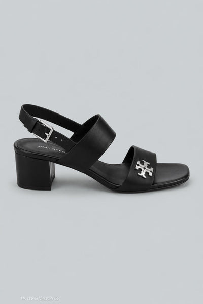 Women’s Turnlock Heeled Sandal - Perfect Black - Heels