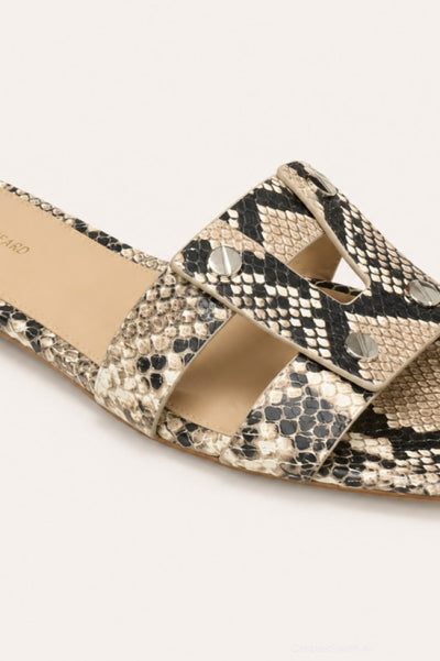 Women’s Via Slide Sandals - Ecru Multi - Sandal