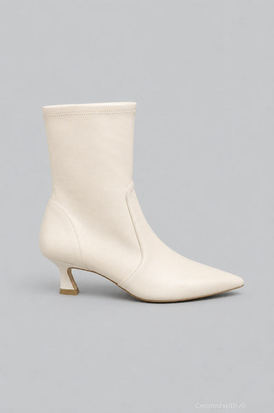 Women’s Vinnie Booties - Cream - Bootie