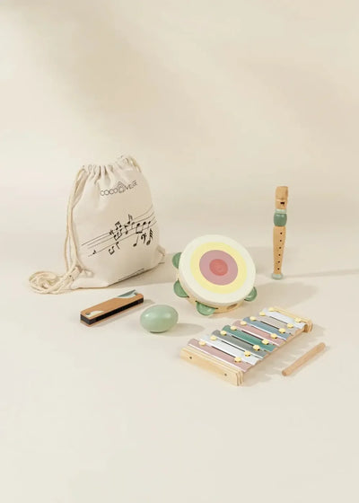 Wooden Musical Instruments Playset - One Size - ’Toy Set - Baby Kids’