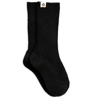 Wool Sock - Black - Socks