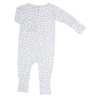 Convertible Romper - Polka Dot Grey