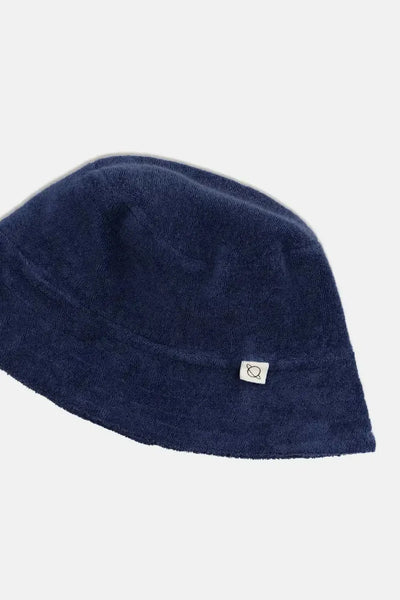 Toweling bucket hat - Dark blue