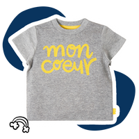 Mon Coeur T-Shirt - Grey