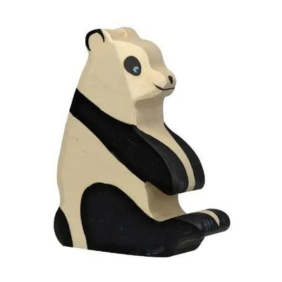 Holztiger Panda Bear, Sitting