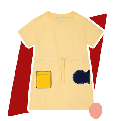 Sand Patch Dress - Sand - Dresses