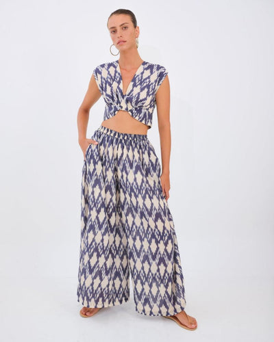 Xena Flared Pants - New Ikat - Pants