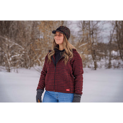 Lighthouse Jacket - Garnet Plaid