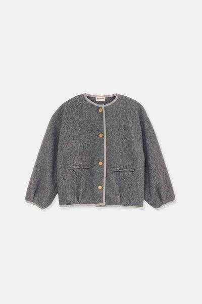 Bamboo jacket - Grey - Cardigan