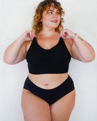 Signature Mid-Rise Brief - Onyx