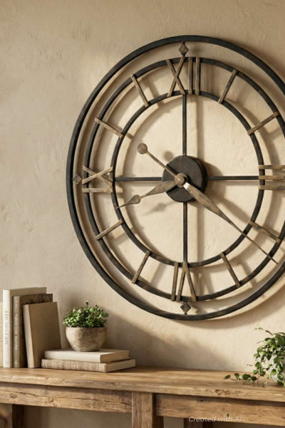 York Station Wall Clock - FINAL SALE - One Size - Clocks