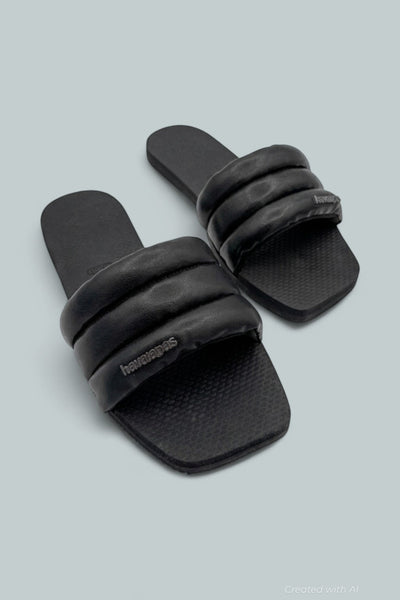 You Milan Flip Flop Sandal Sandals - Black - US 6.5W / US 5M - Slip-On