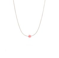 Jadeite Little Star ~ Red Jade - 925 Sterling Silver