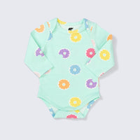 Long Sleeve Jack + Jill Bodysuit - Mini Donuts