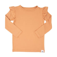 Ruffle Top - Pumpkin Spice