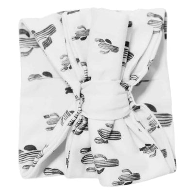 Oversized Bow Headband - Cacti