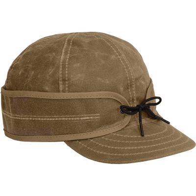 Waxed Cotton Cap - Sand