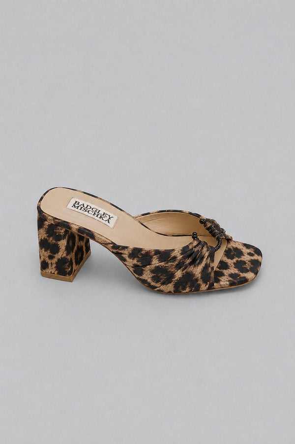 Vayla Mule Pumps Natural Leopard - Natural Leopard