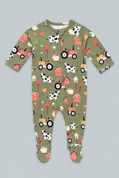 Zipper Footie - Kenny