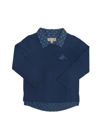 EDUARDO T-shirt - Blue - Shirt