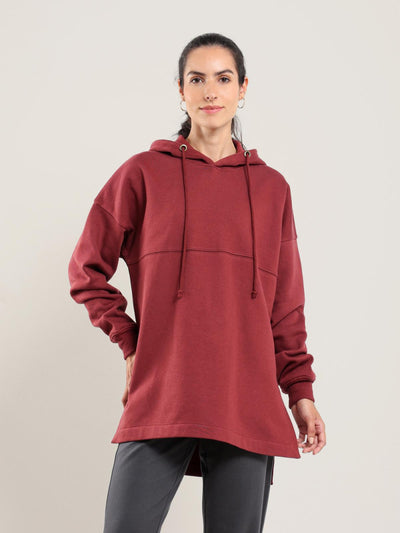 Zaina Hoodie - Brick - Hoodie