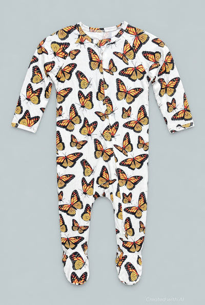 Zipper Footie - The Great Migration - Pajamas