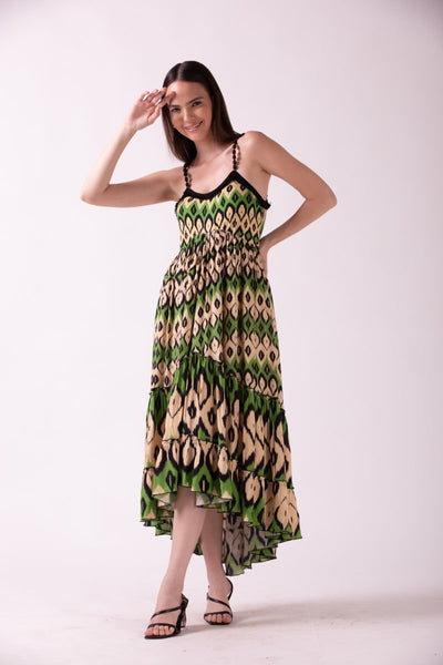Acacia Maxi Dress - Green