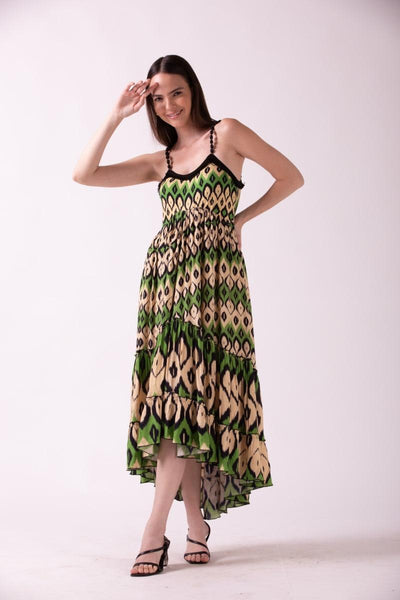 Acacia Maxi Dress - Green