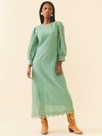 Marina Dress - Bermuda Green