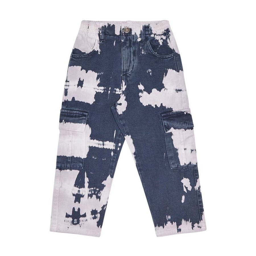 Vincent Pant - Tie Dye Navy Pants The New Society 