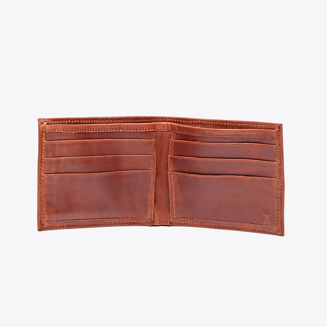 Brewer Wallet - Brandy