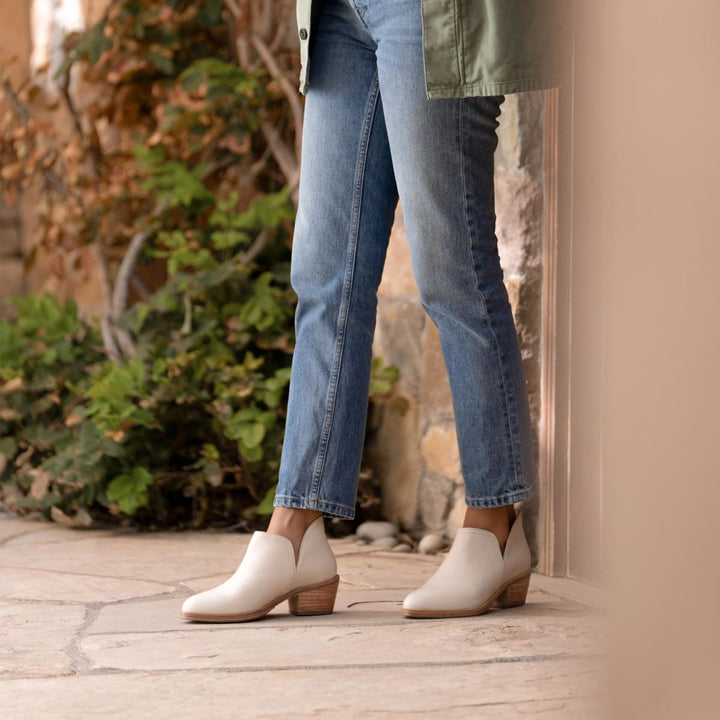 Classic Ankle Bootie - Bone