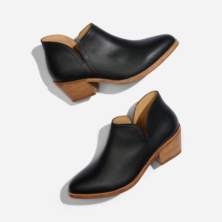 Mia Everyday Ankle Bootie - Black - FINAL SALE