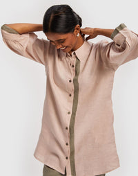 One Stripe Wonder Top - Hemp Pink