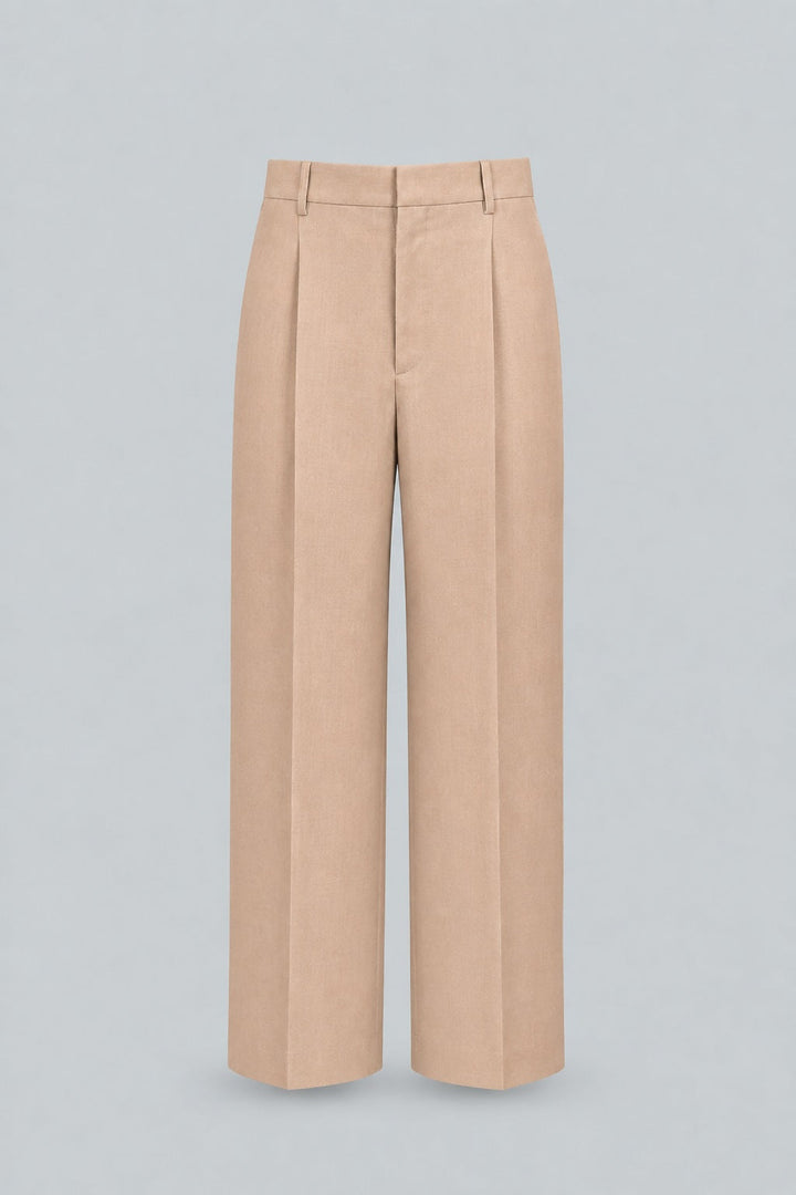 Light Mid Rise Trouser - Khaki