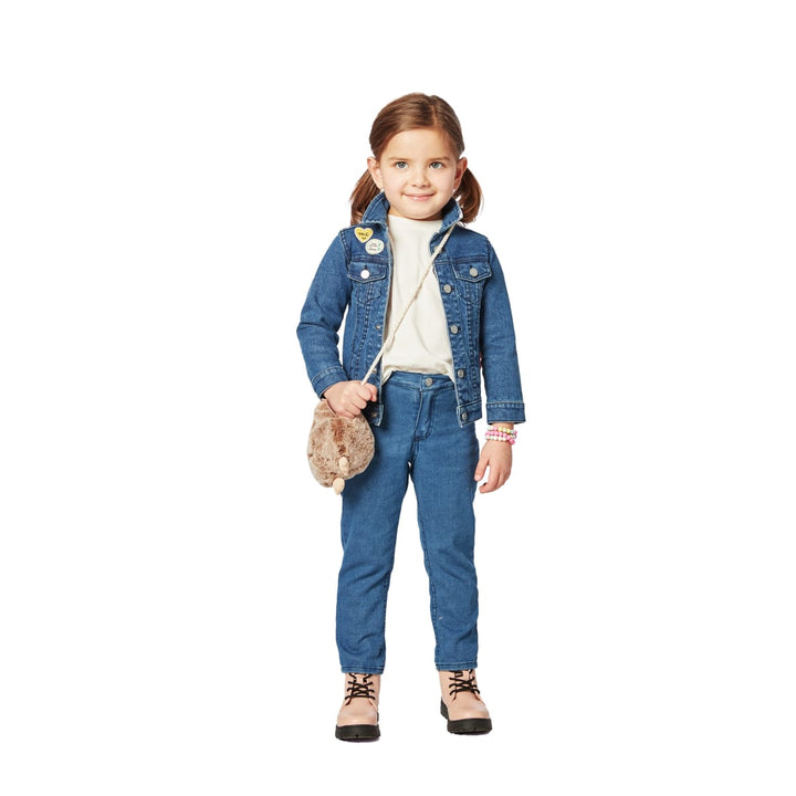 Girl Denim Skinny Jeans - Blue