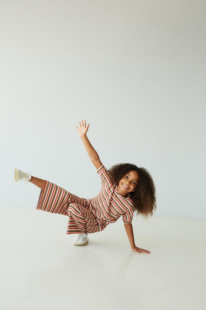 Grow With Me T-Shirt - Sunset Stripes