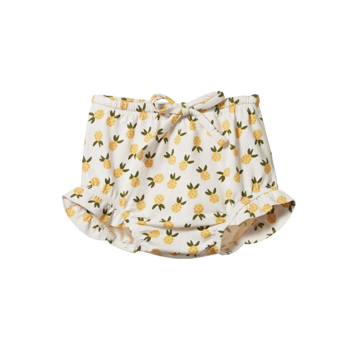 Baby Petal Bloomers - Petite Pineapple Print
