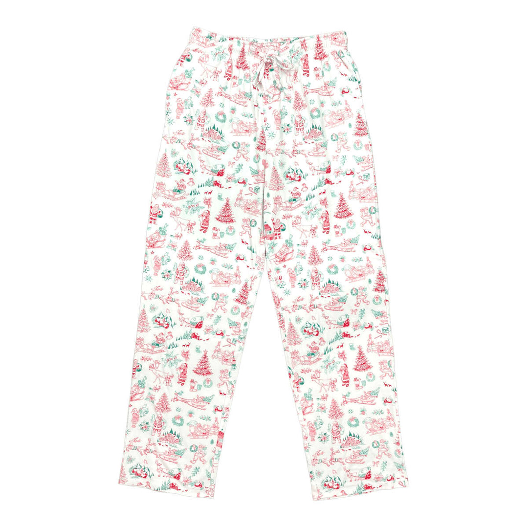 Men's Relaxed Pajama Bottom - Santa