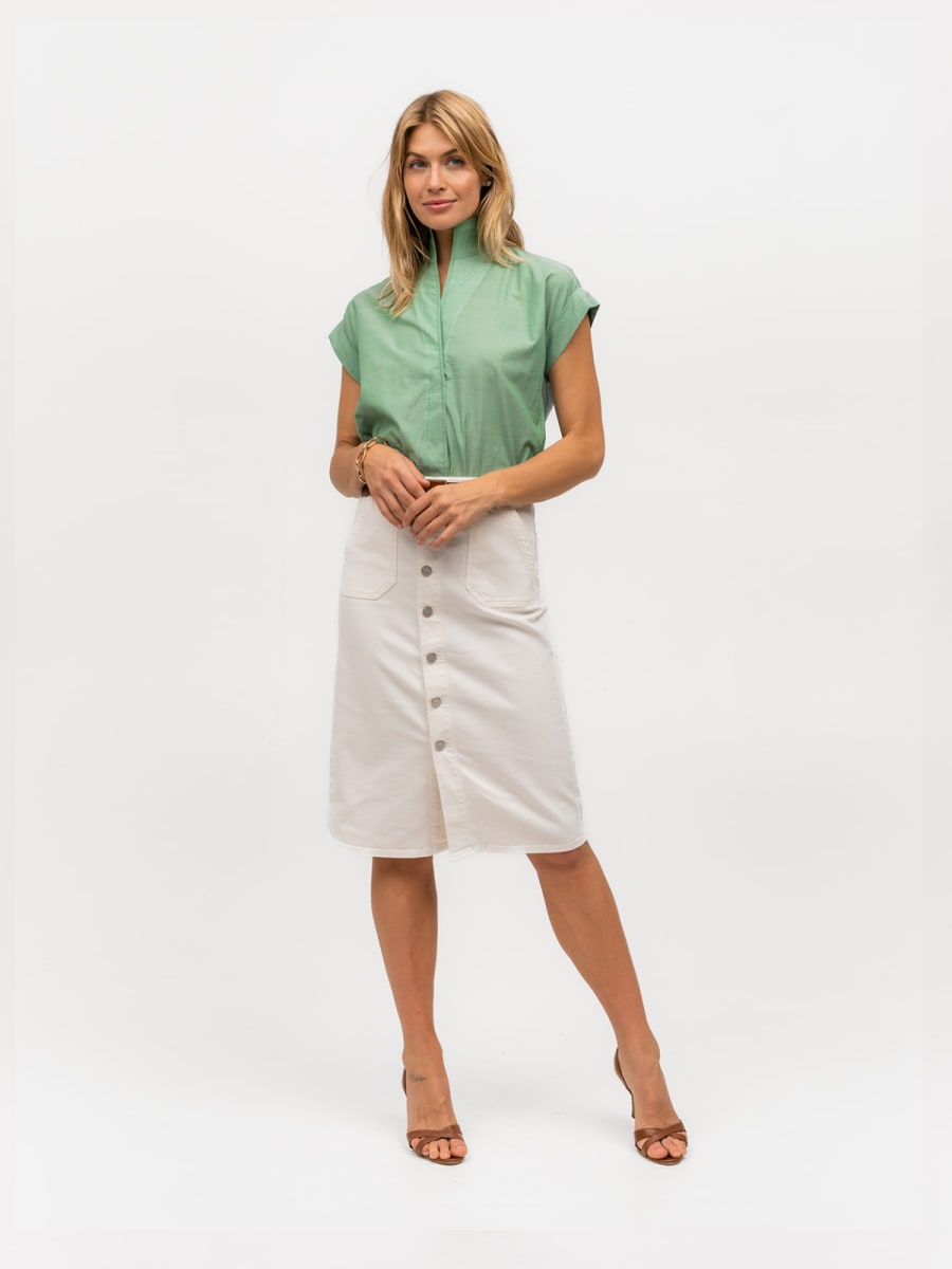 Cap Sleeve - Lime & Salt, Please