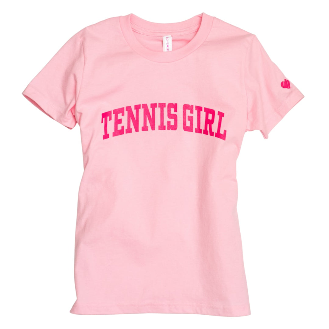 Tennis Girl Tee - Pink
