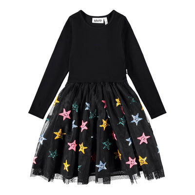 Cyrus Dress Long Sleeve - Black