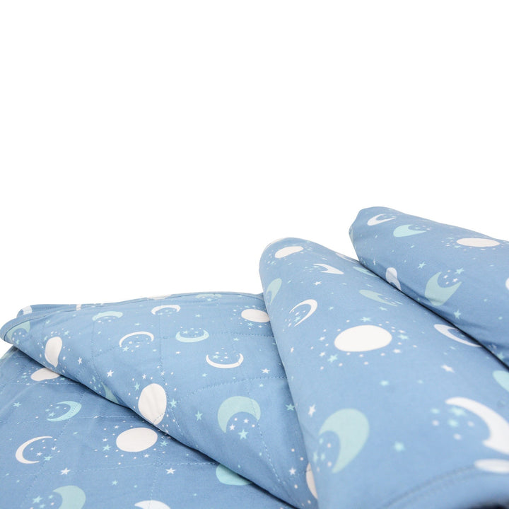 Quilted Blanket - Blue Moon