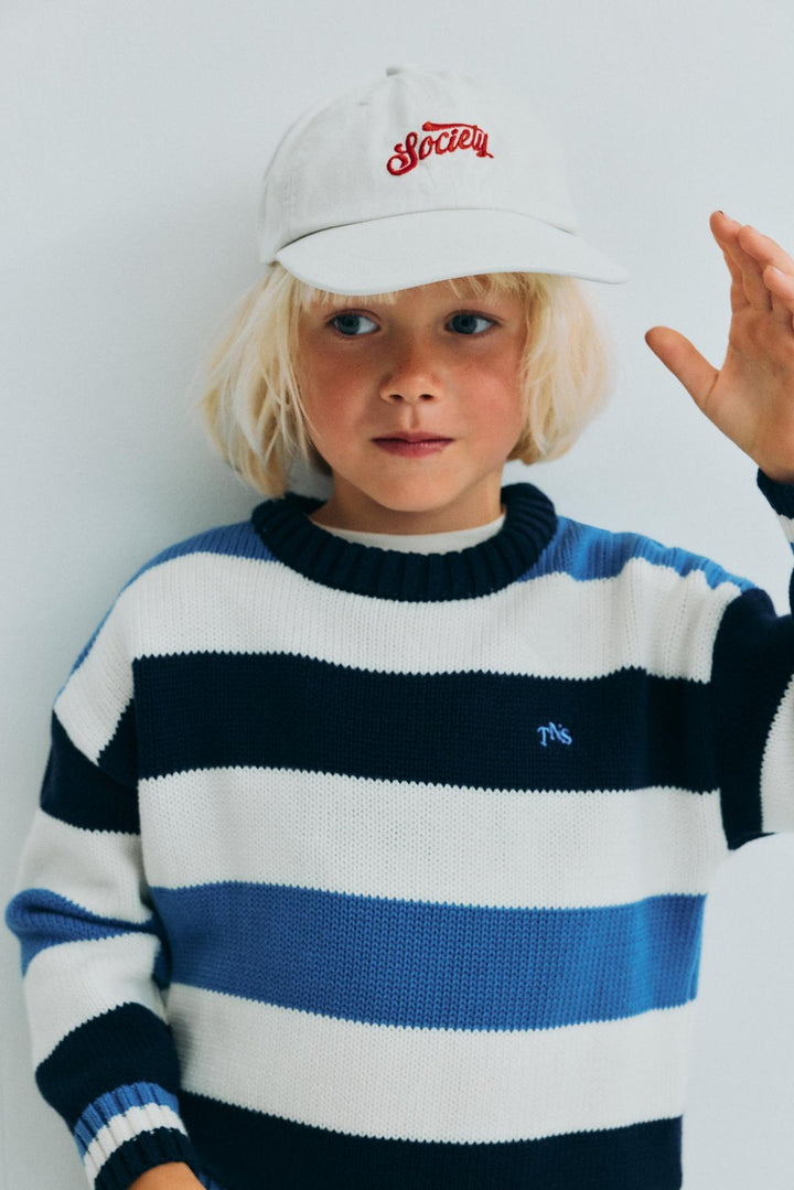Celosia Jumper Summer Midnight Stripes