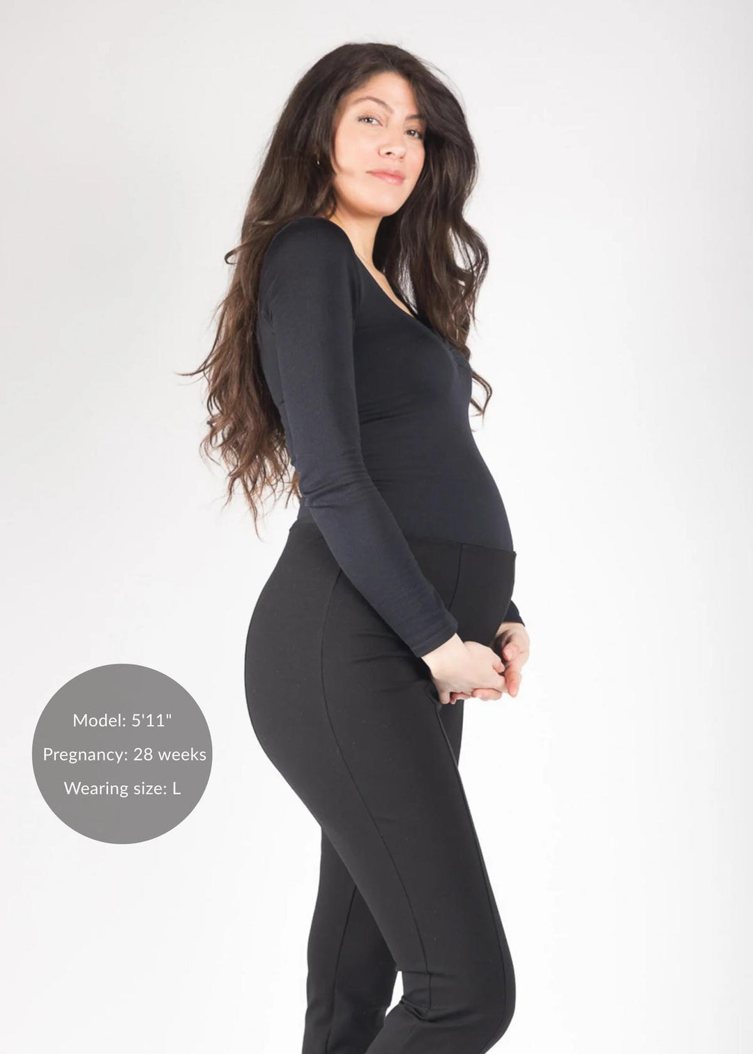 The Dressy Stretch Pant - Black
